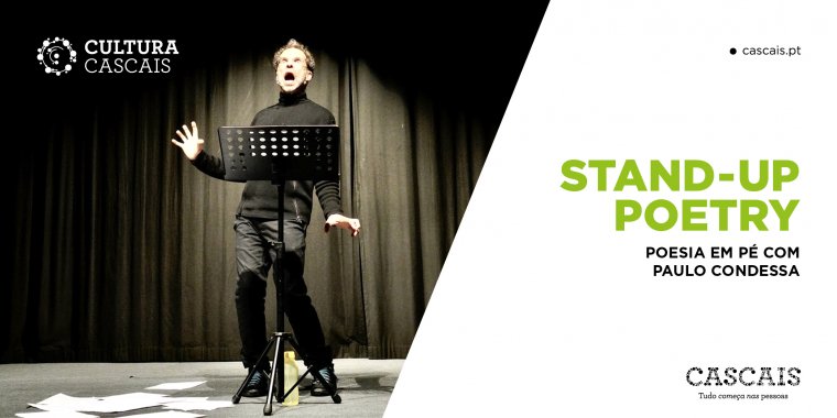 Stand-Up Poetry |  Poesia em pé com Paulo Condessa