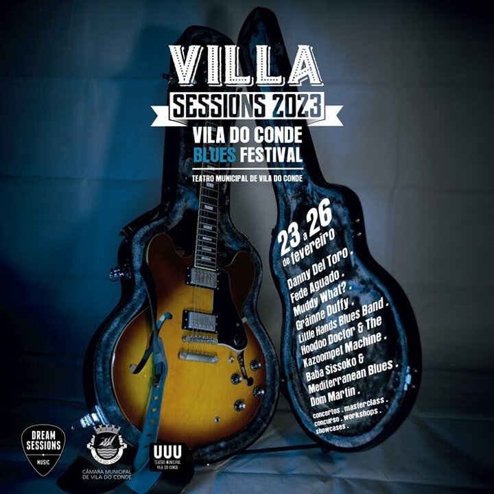 7ª edição do Festival de Blues Villa Sessions no Teatro Municipal