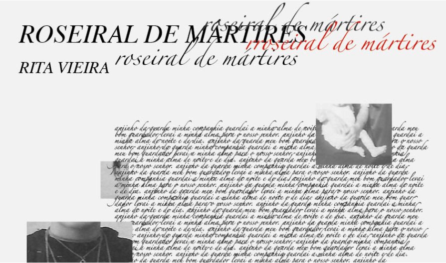 Exposição 'Roseiral de Mártires' de Rita Vieira