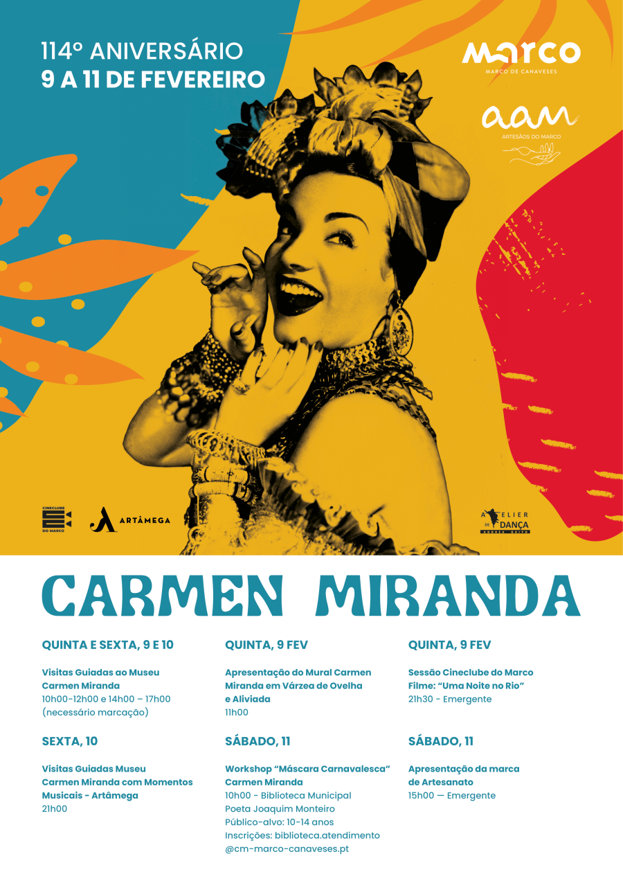114.º Aniversário Carmen Miranda