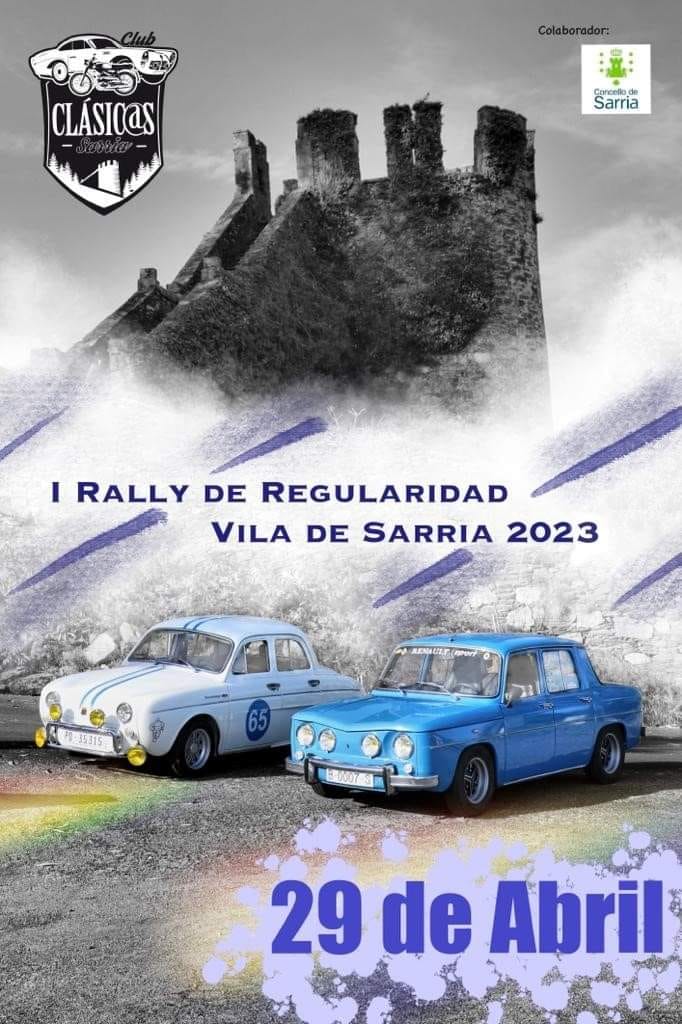 I Rally de regularidad Vila de Sarria