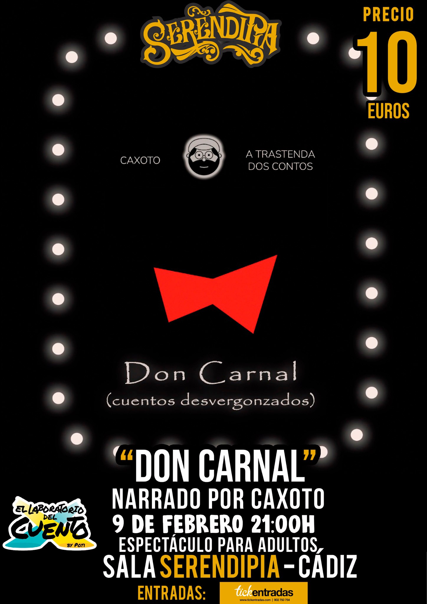 'Don Carnal'. Espectáculo de cuentos desvergonzados por Caxoto