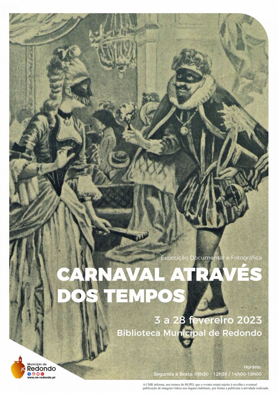 Exposição Documental e Fotográfica “Carnaval através dos Tempos” | de 3 a 28 de fevereiro | Biblioteca Municipal de Redondo