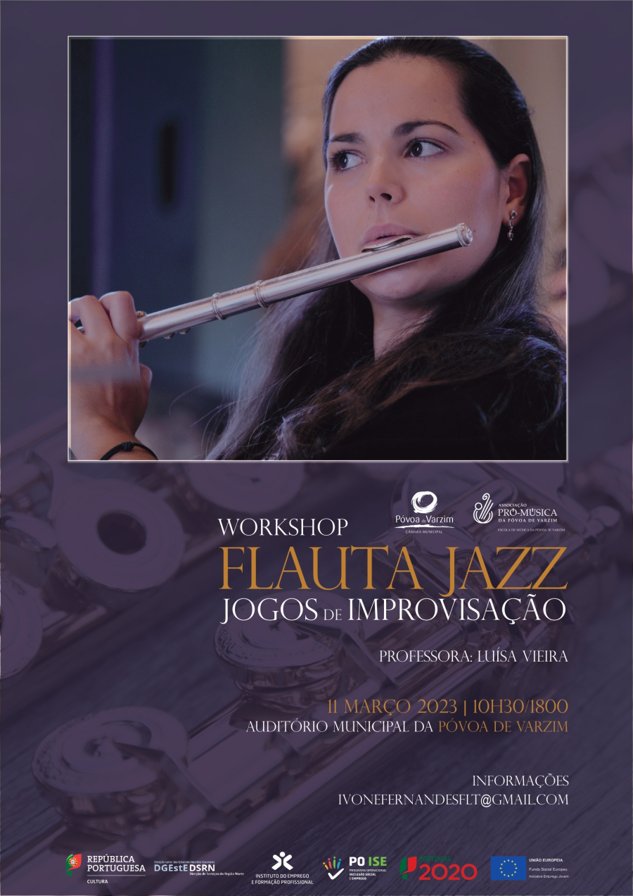 Workshop 'Flauta Jazz - Jogos de Improvisação'