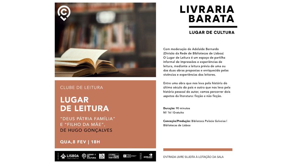 Clube de Leitura | Obras de Hugo Gonçalves