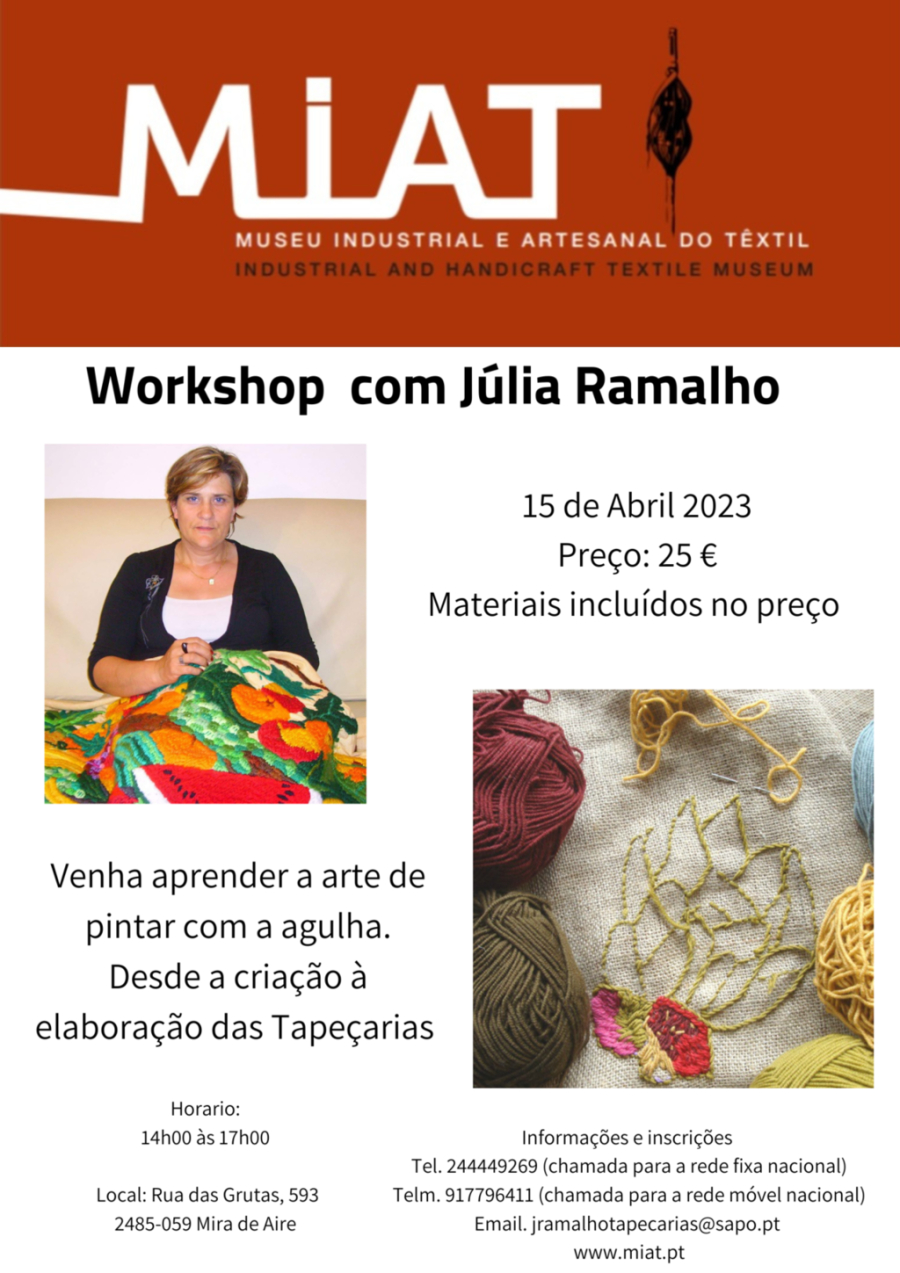 Workshop com Júlia Ramalho