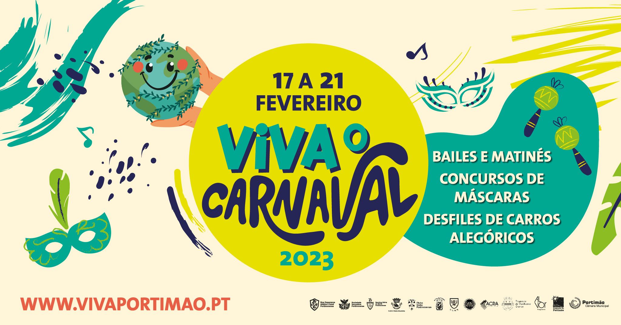 Viva o Carnaval em Portimão 2023