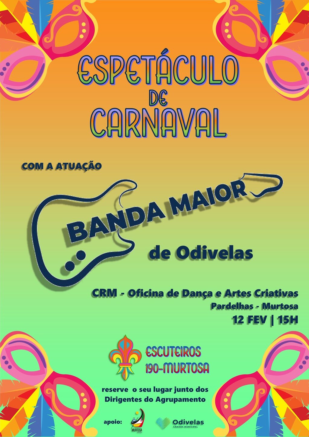Espetáculo de Carnaval - Banda Maior de Odivelas