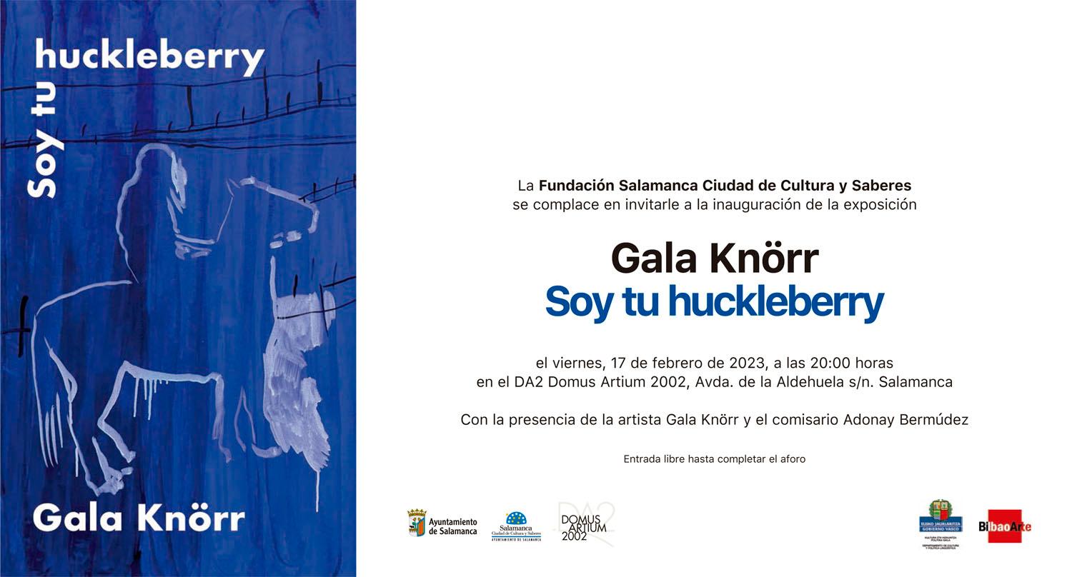 Inauguración de exposición «Soy tu huckleberry» de Gala Knörr