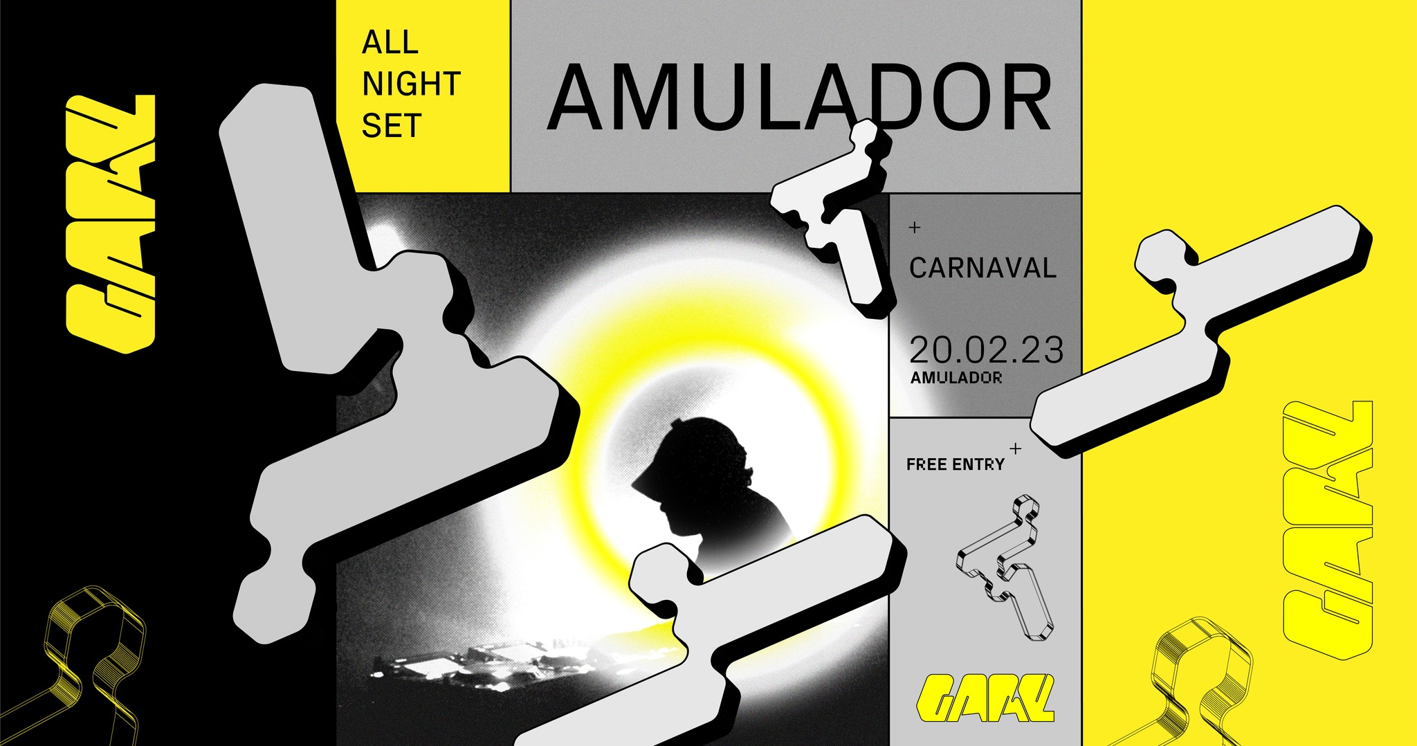 Carnaval 2023 * Amulador all night set [free entry]
