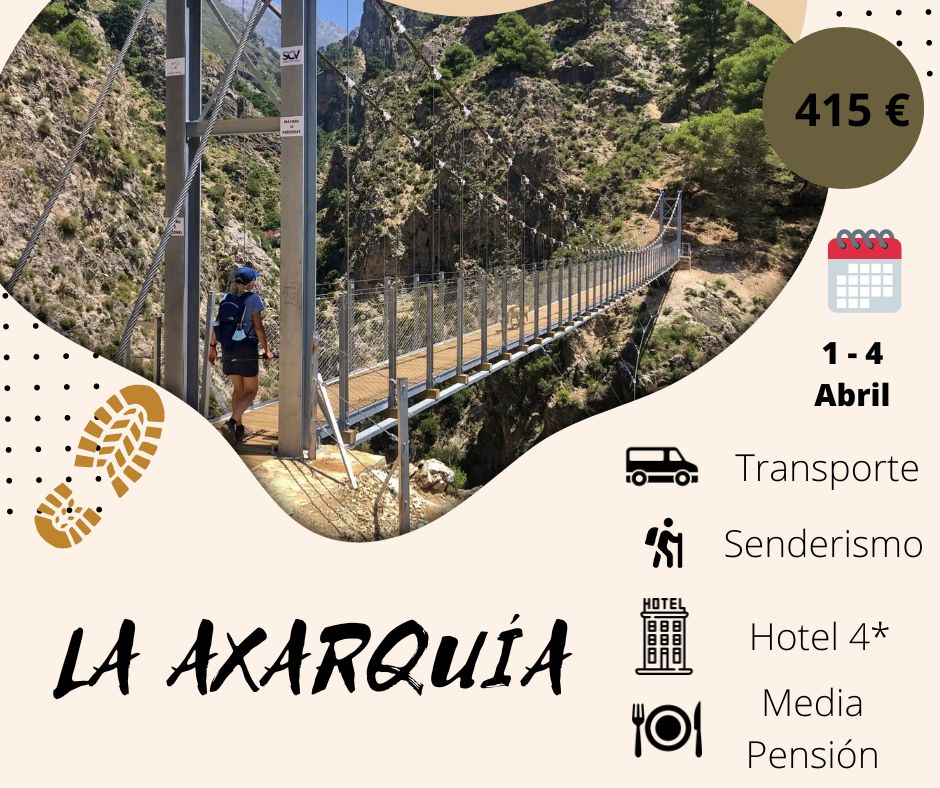 Viaje Senderismo: La Axarquía (Málaga)