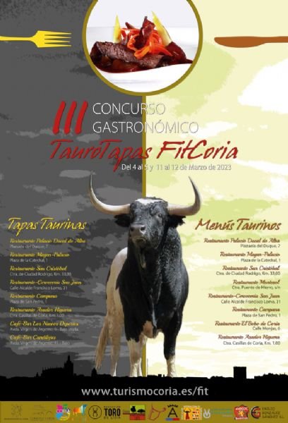 III Concurso Gastronómico «TauroTapas FitCoria»