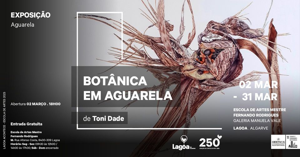 Exposição | 'Botânica em Aguarela'