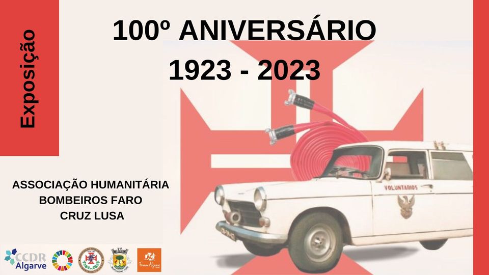 Exposição de Fotografia Comemorativa do 100.º Aniversário dos Bomb Voluntários de Faro . CRUZ LUSA