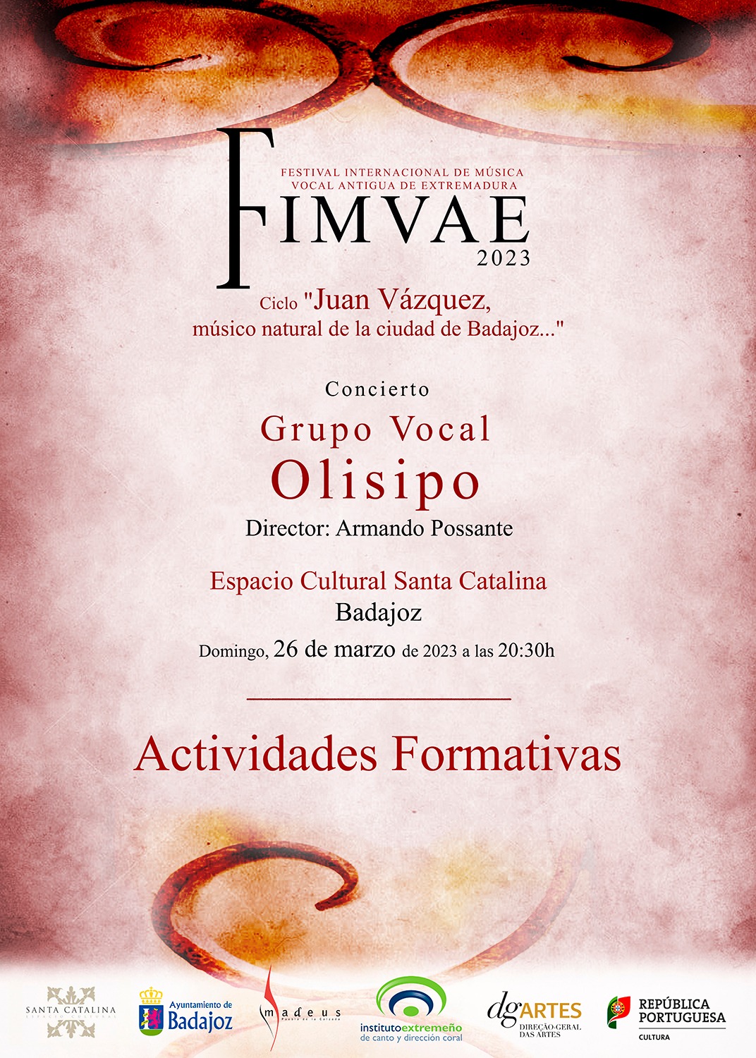 FIMVAE 2023. Concierto de Olisipo (ciclo JV 2023)