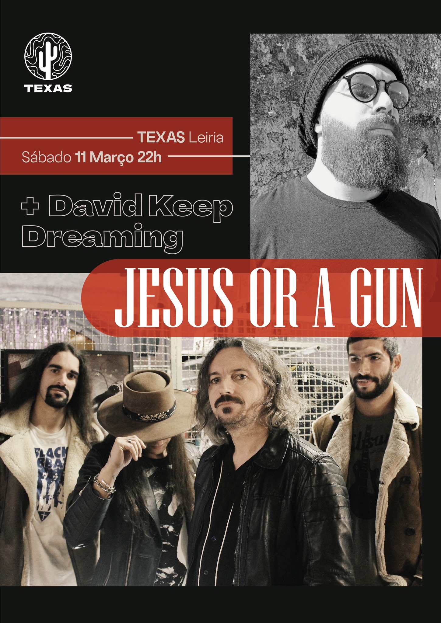 JESUS OR A GUN • DAVID KEEP DREAMING | Texas Leiria