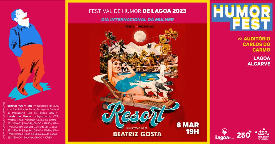 HUMORFEST'2023 | Dia Internacional da Mulher | 'Resort' | Beatriz Gosta