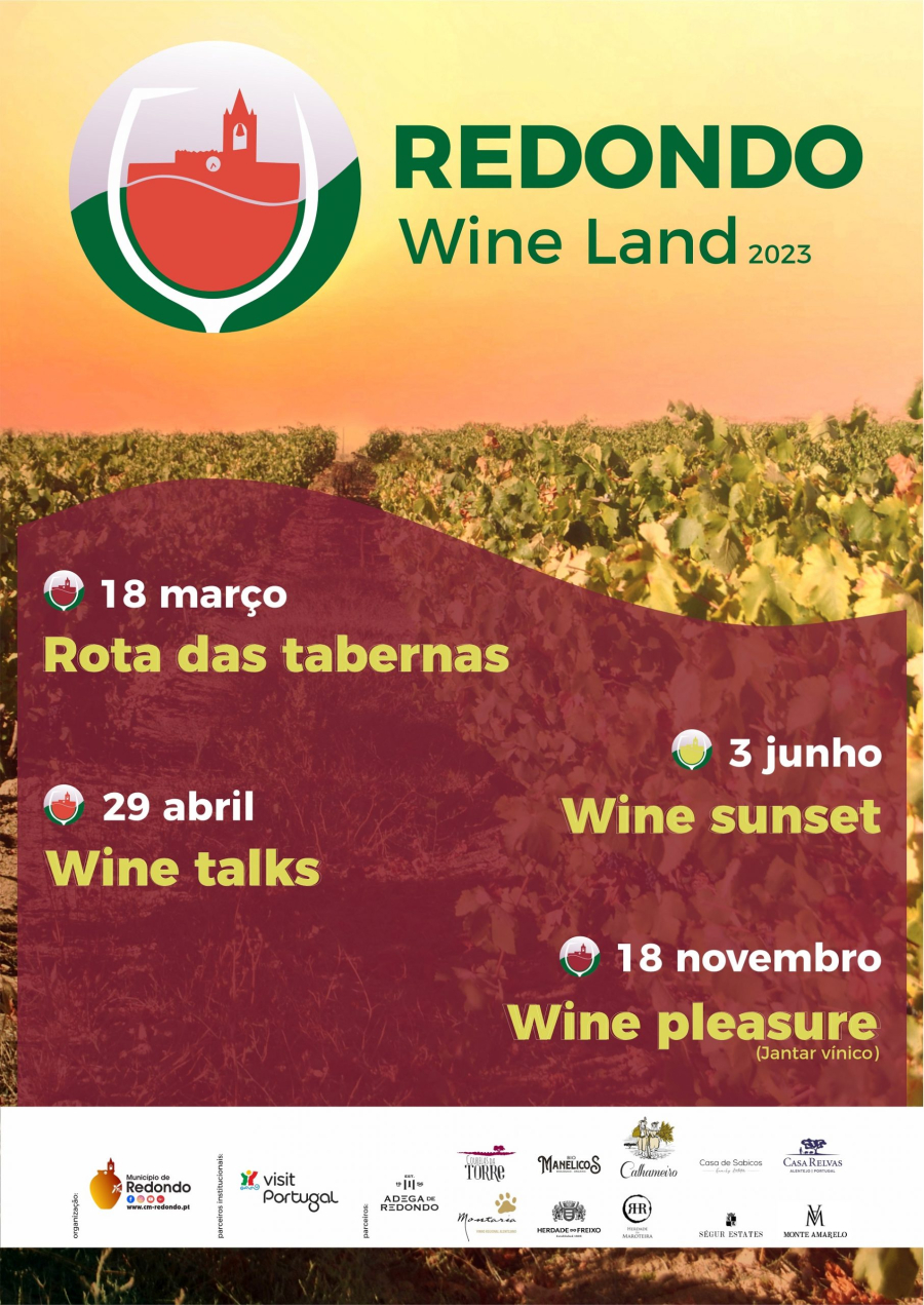 Redondo Wine Land 2023 | 18 de março a 18 de novembro