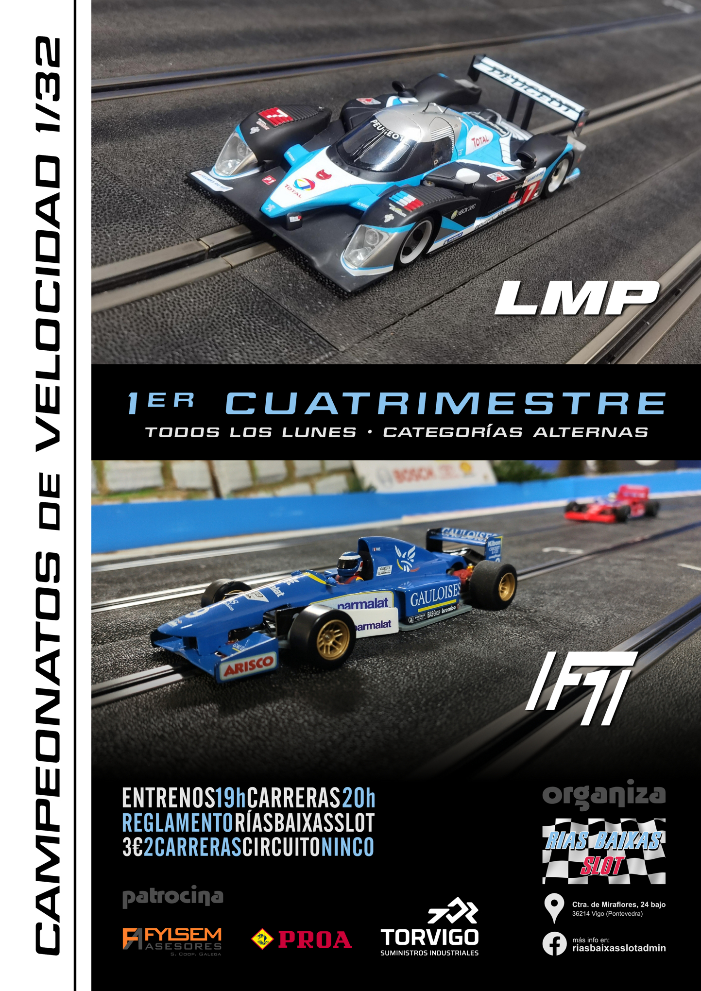 Campeonato LMP / F1 (velocidad 1/32)