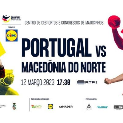 REALIZADO] Bilhetes Portugal: Macedónia do Norte - Qualificação Campeonato  da Europa 2024 - Centro de Desportos e Congressos de Matosinhos