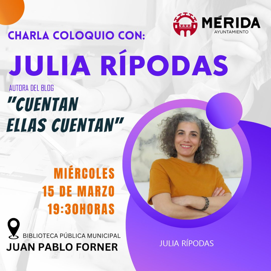 Charla-Coloquio con Julia Rípodas