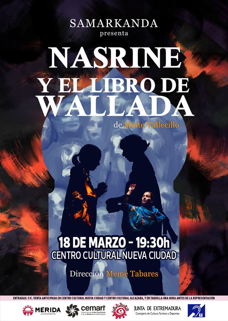 Teatro: «Nasrine y el libro de Wallada»