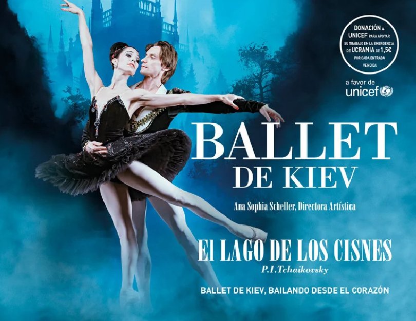 Ballet de Kiev: El lago de los cisnes