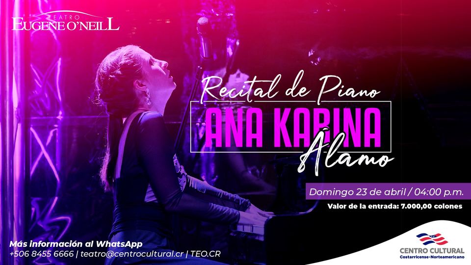 Recital de piano con Ana Karina Álamo 