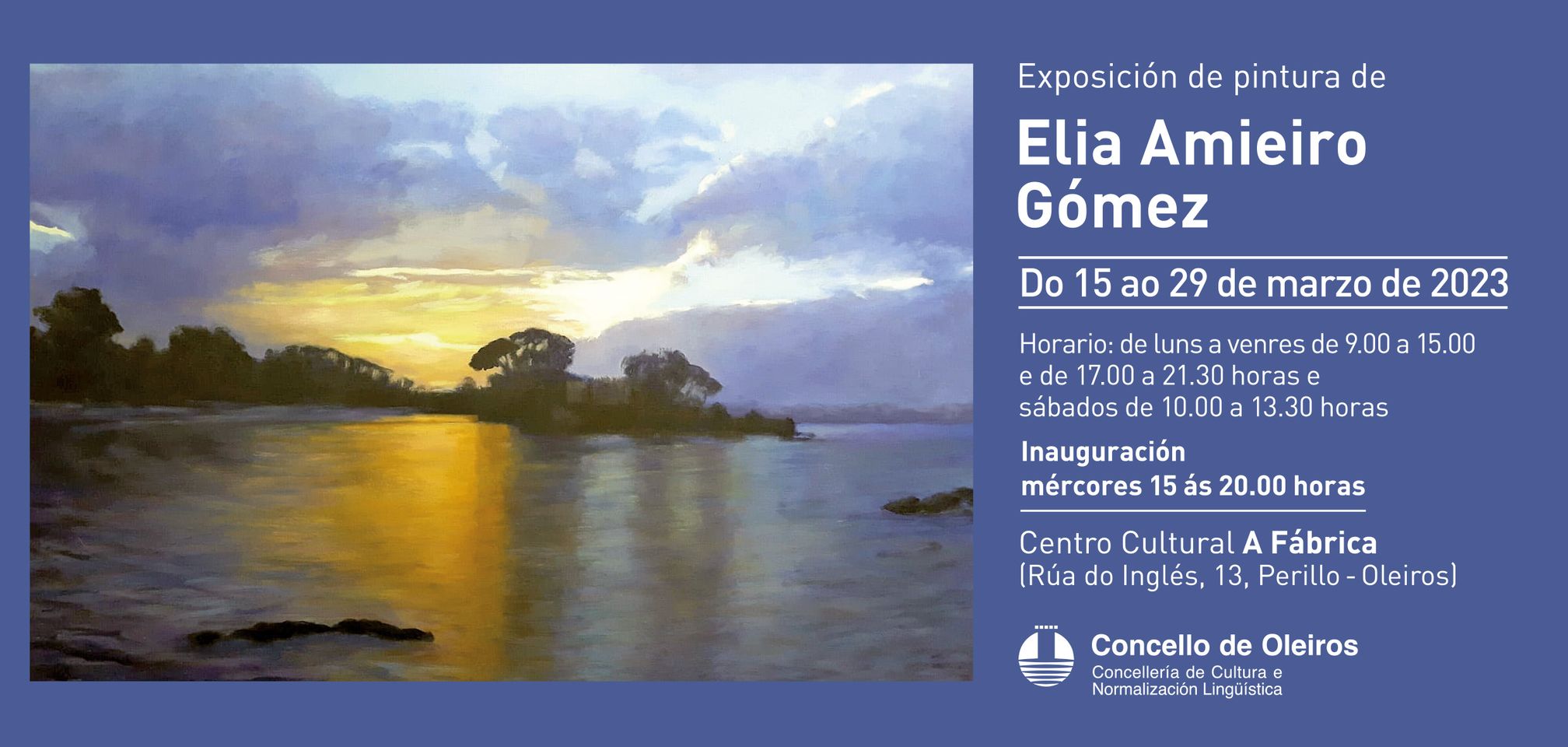 Exposición Pintura de Elia Amieiro Gómez