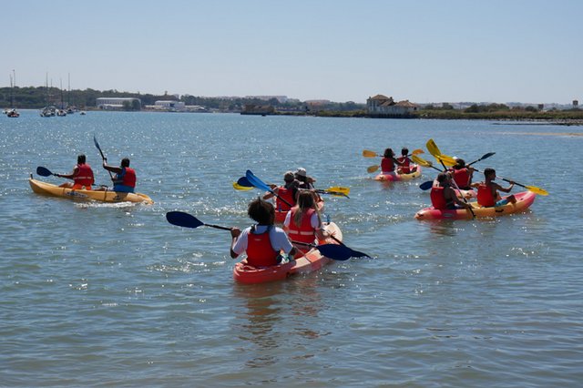 Aula Aberta de Canoagem