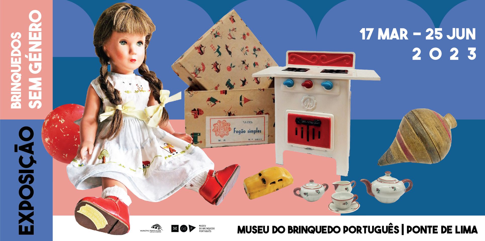 Exposição 'Brinquedos sem género'