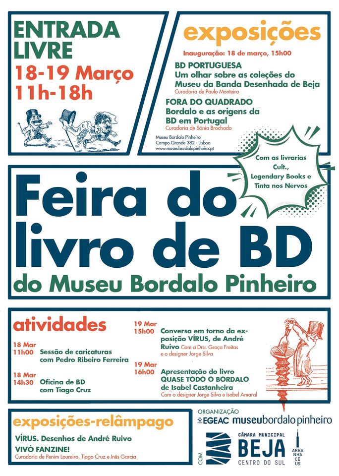 Feira do Livro de BD do Museu Bordalo Pinheiro