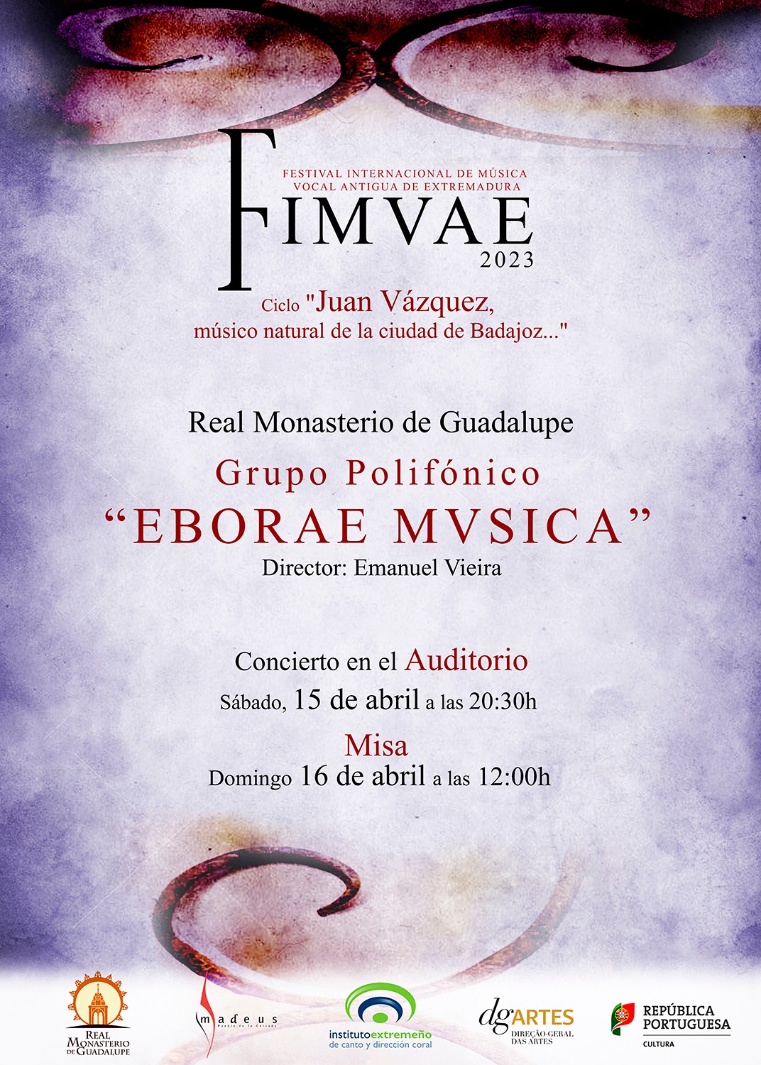 FIMVAE 2023. Concierto del coro polifónico Eborae Mvsica (ciclo JV 2023)