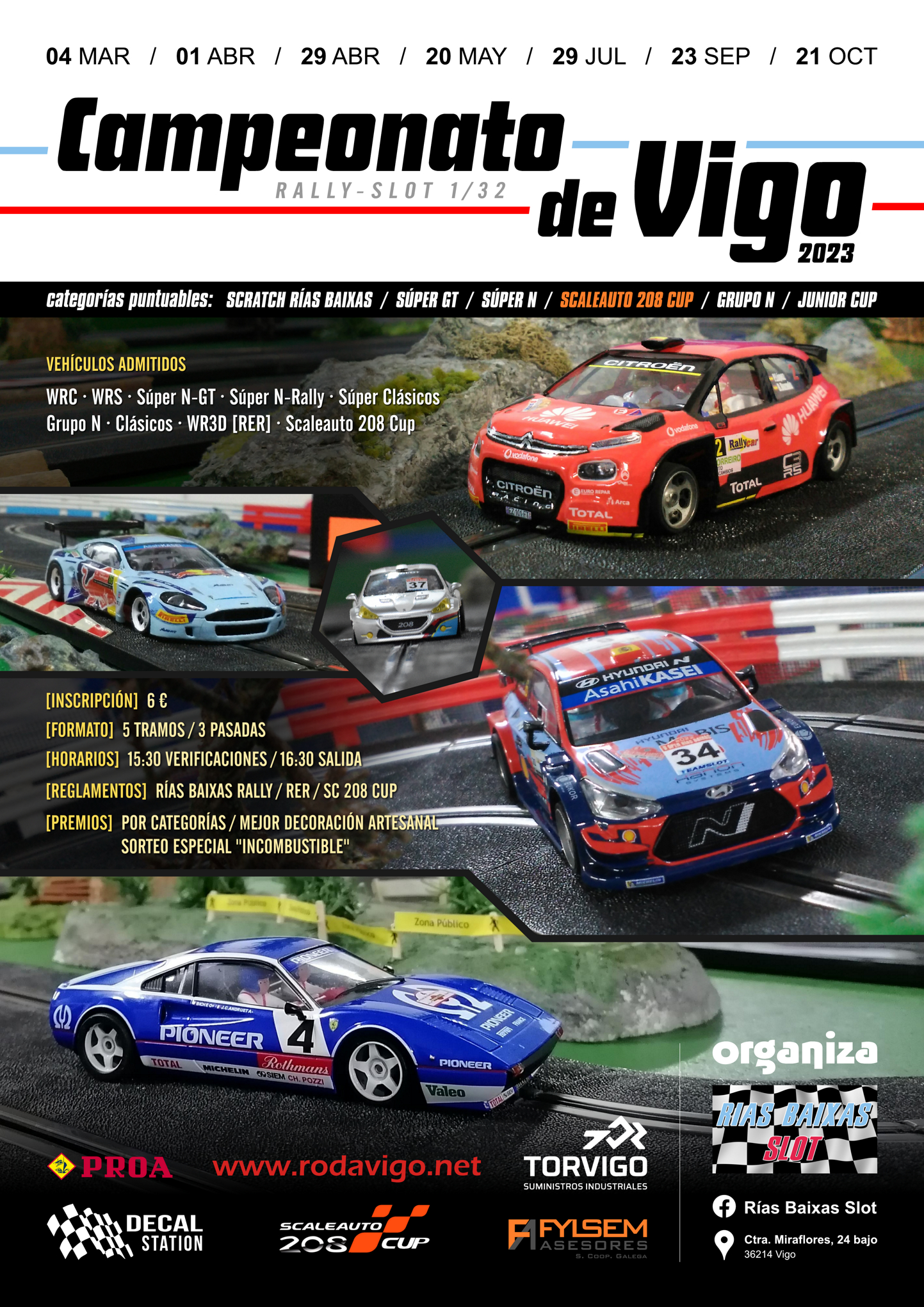 Campeonato de Vigo (rally-slot 1/32)