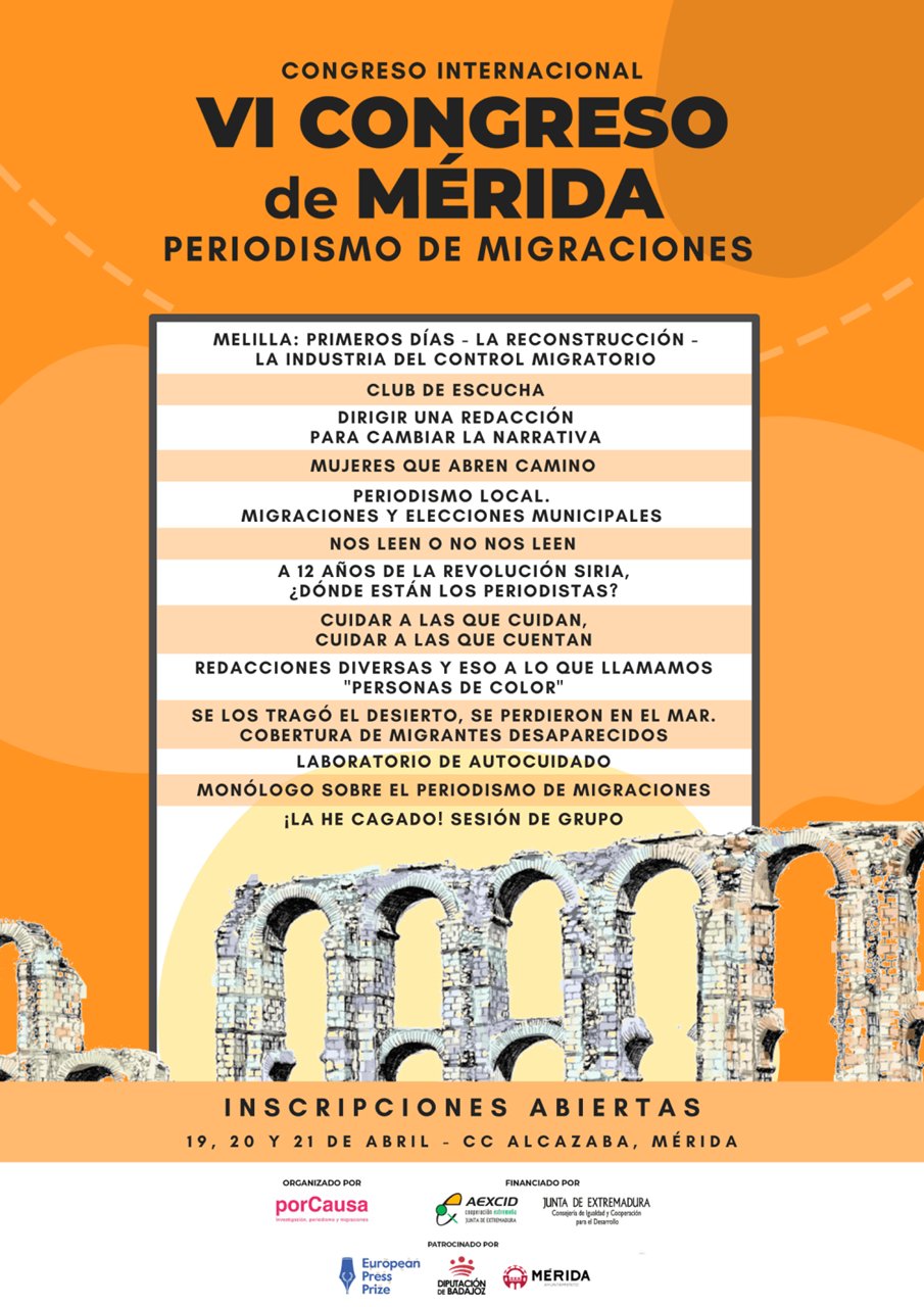 VI Congreso Internacional de Periodismo de Migraciones de Mérida