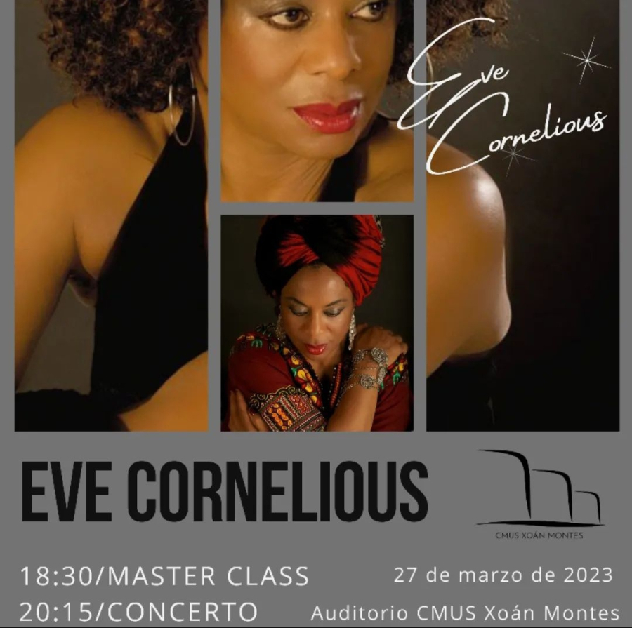 Master Class e concerto de Eve Cornelious