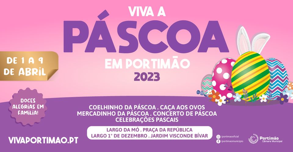 Viva a Páscoa em Portimão 2023