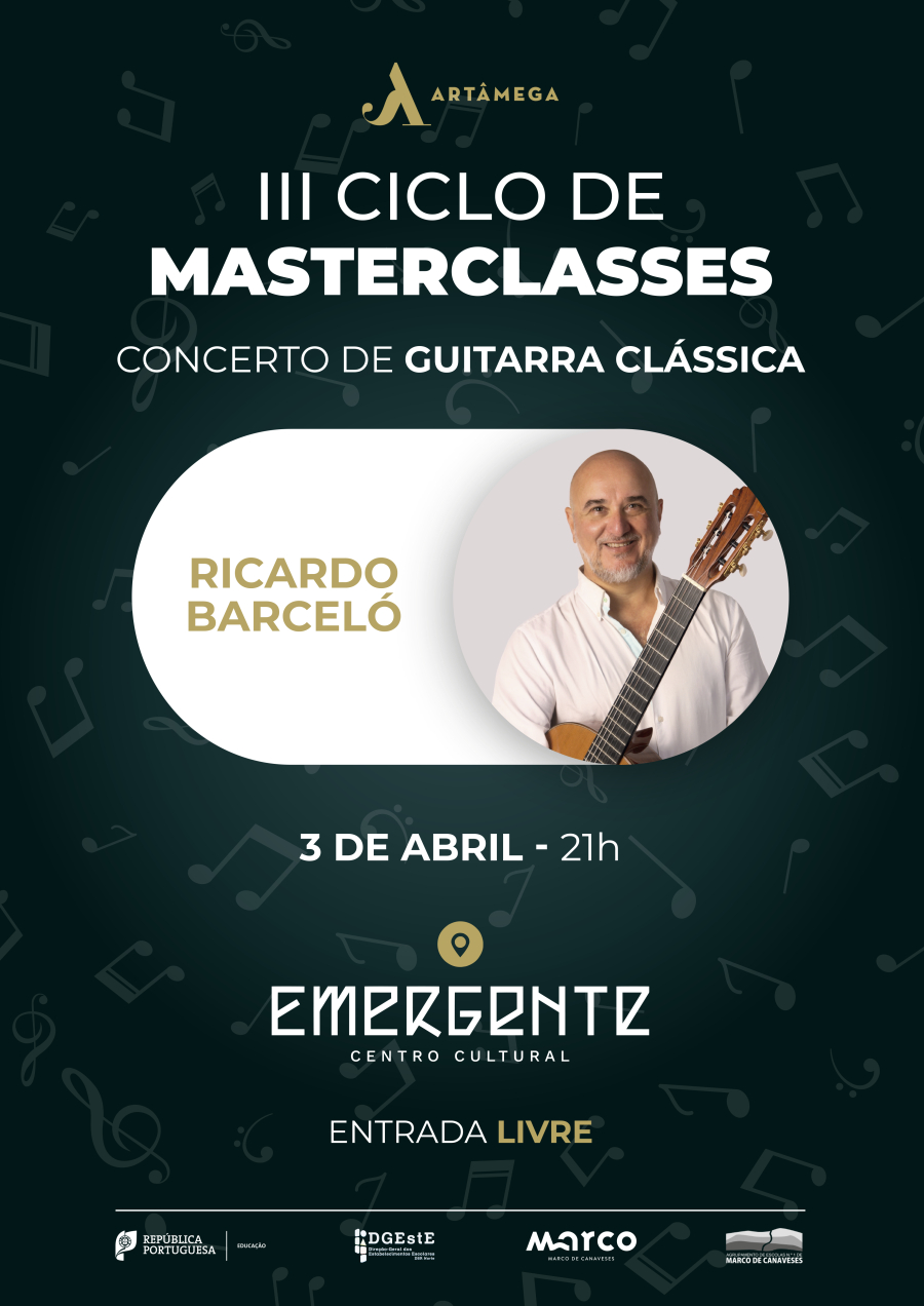 Concerto de Ricardo Barceló: Guitarra clássica
