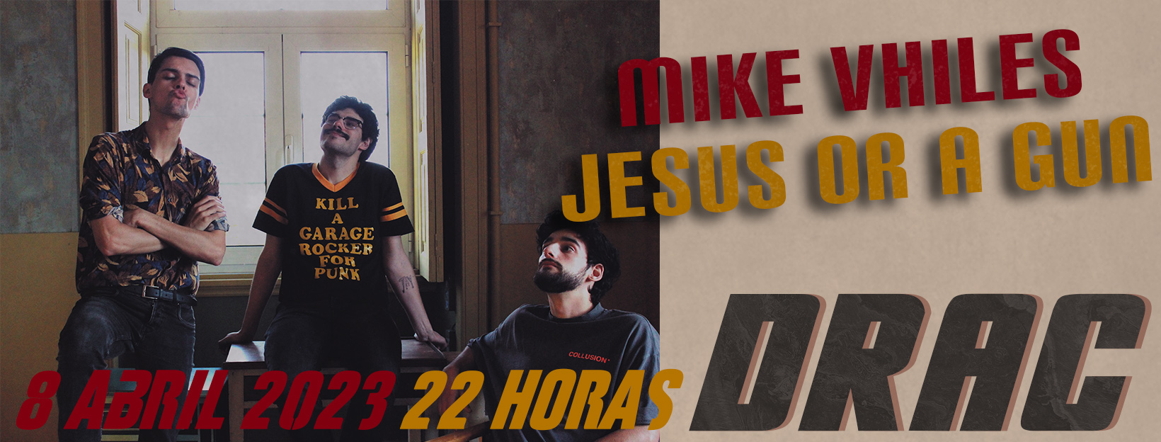 MIKE VHILES + JESUS OR A GUN