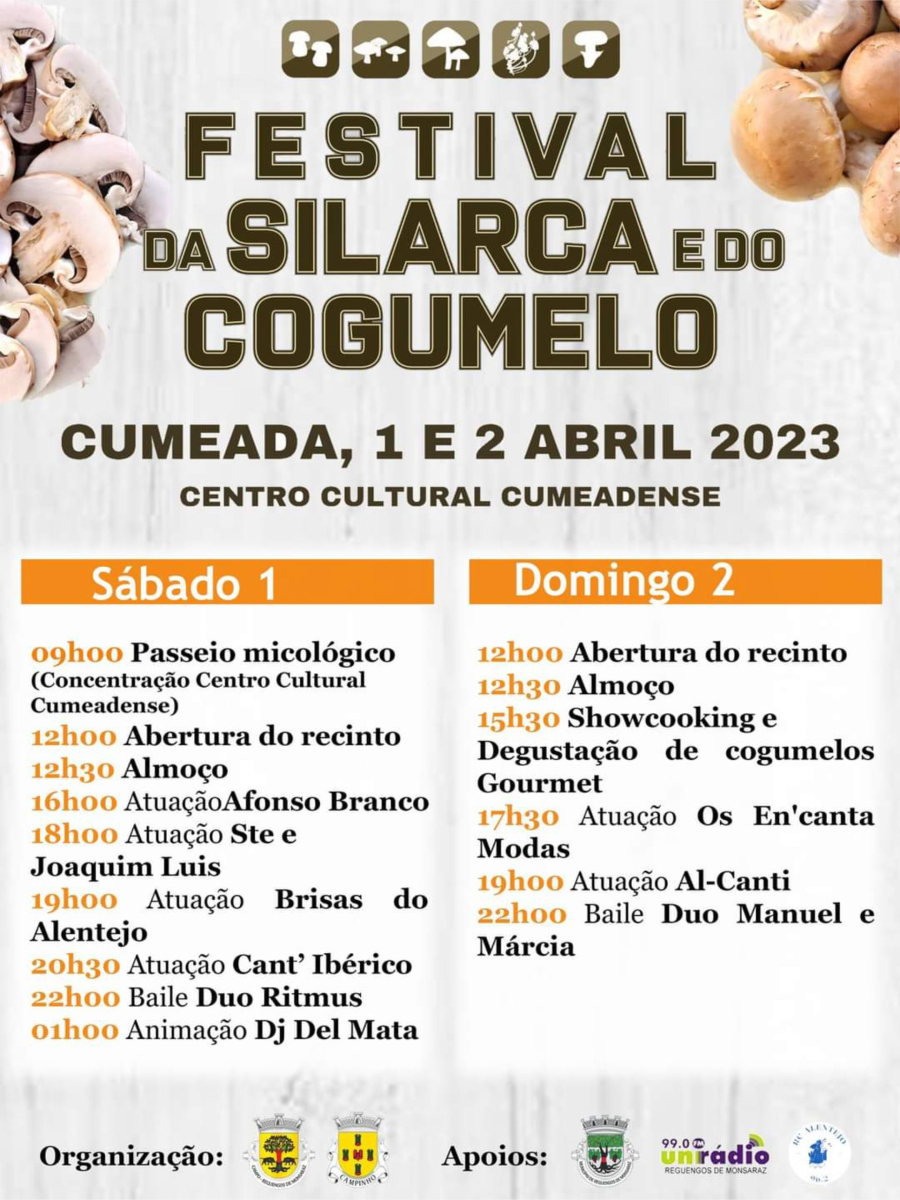 Festival da Silarca e do Cogumelo | 1 e 2 de abril