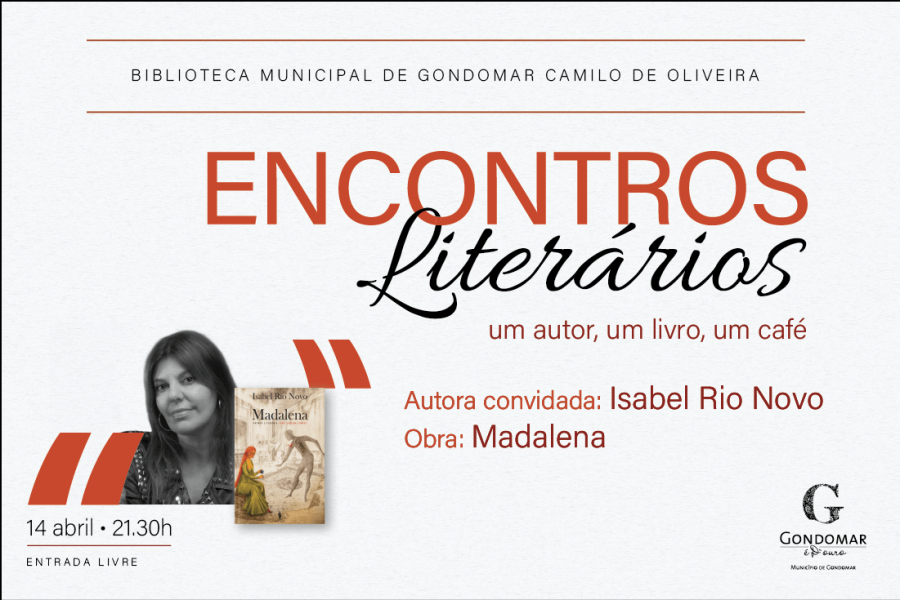 Encontros Literários – Isabel Rio Novo