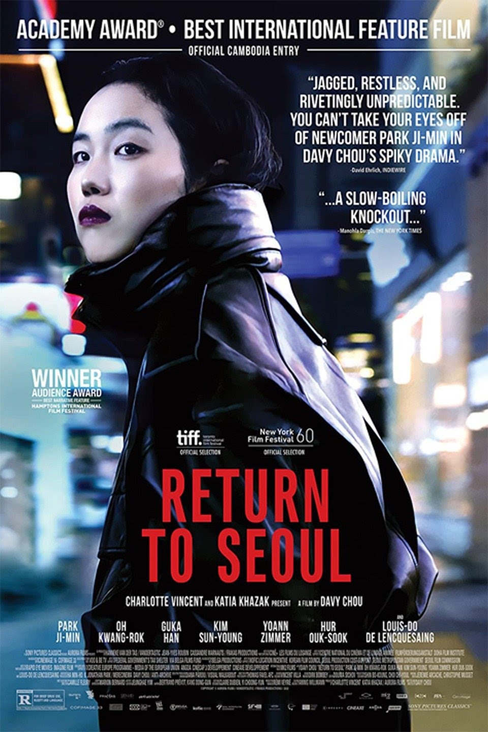 Sessões de cinema - Regresso a Seul