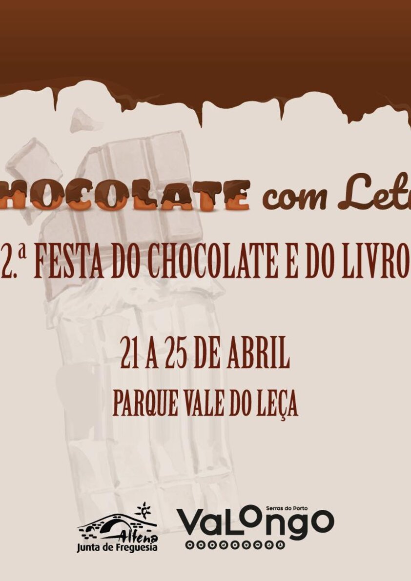 Chocolate com Letras no Parque do Vale do Leça, Alfena