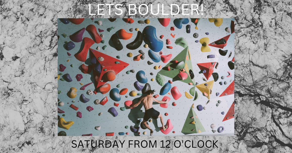 Let's Boulder!
