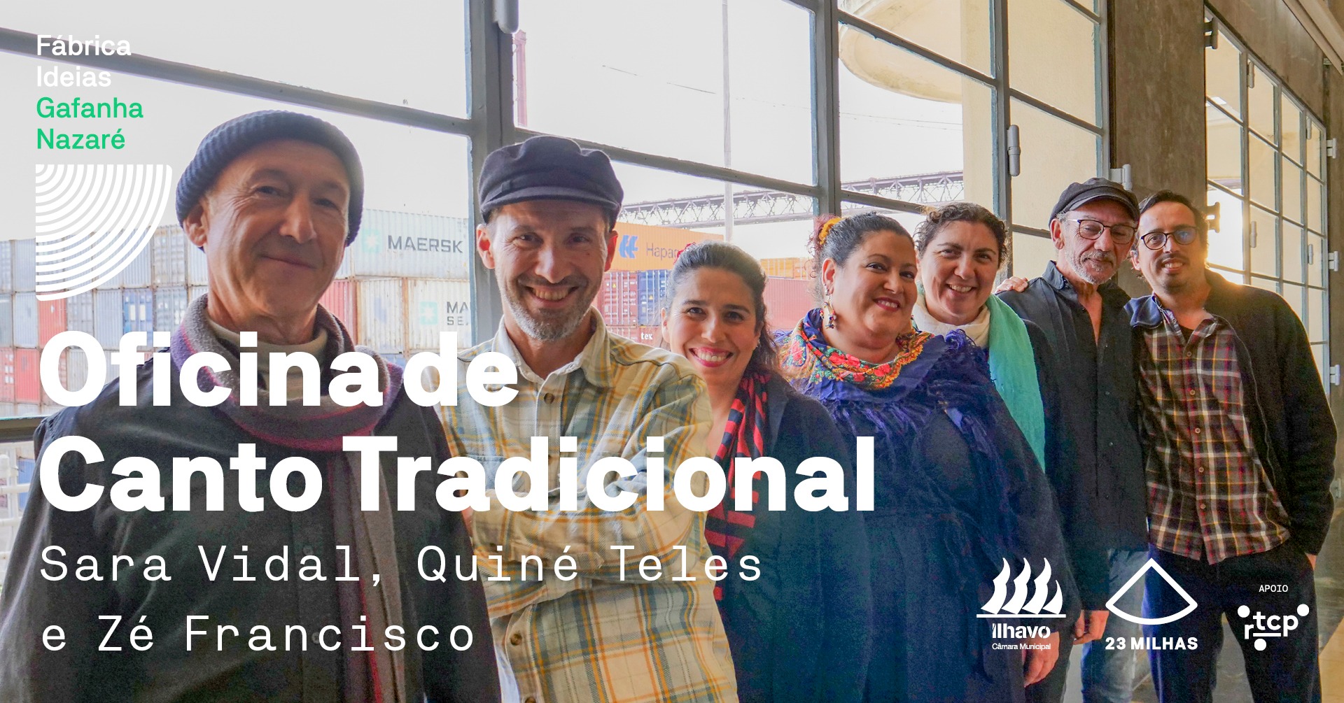 Oficina de Canto Tradicional — Sara Vidal, Quiné Teles e Zé Francisco