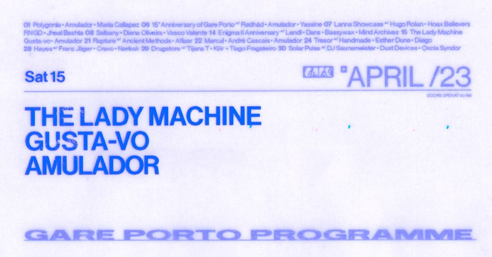 The Lady Machine + Gusta-vo + Amulador