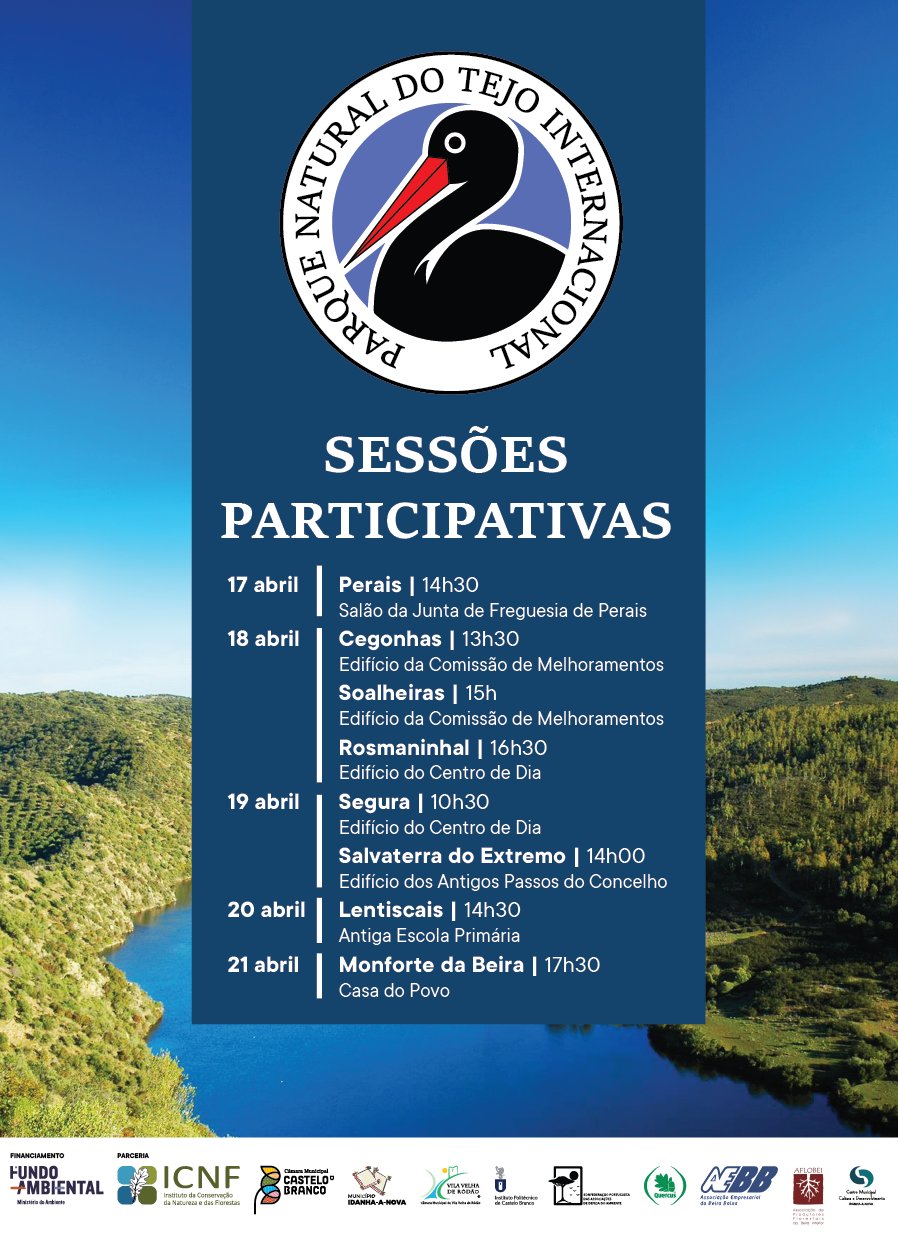 Sessões Participativas Parque Natural do Tejo Internacional