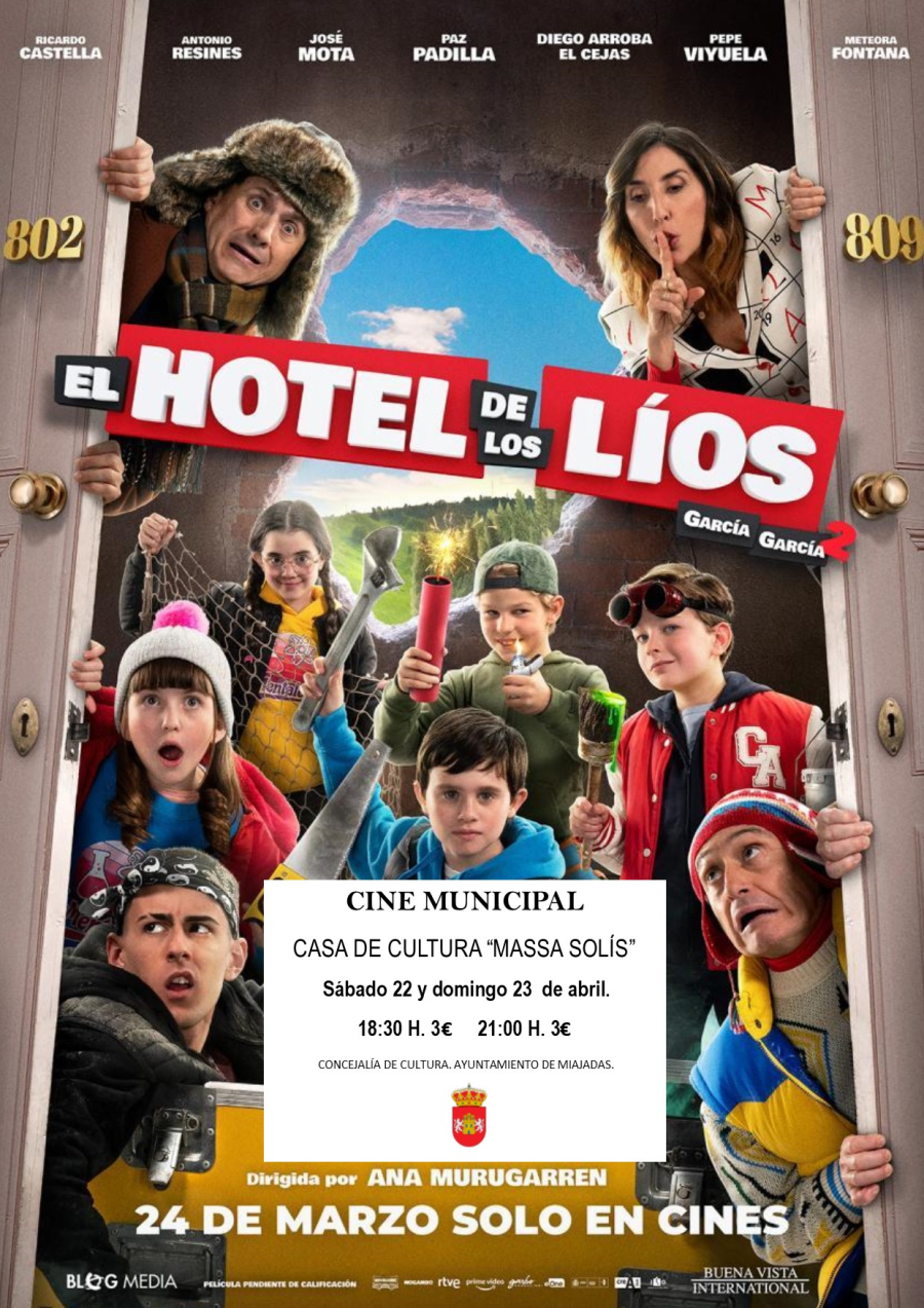 CINE: «El hotel de los líos»