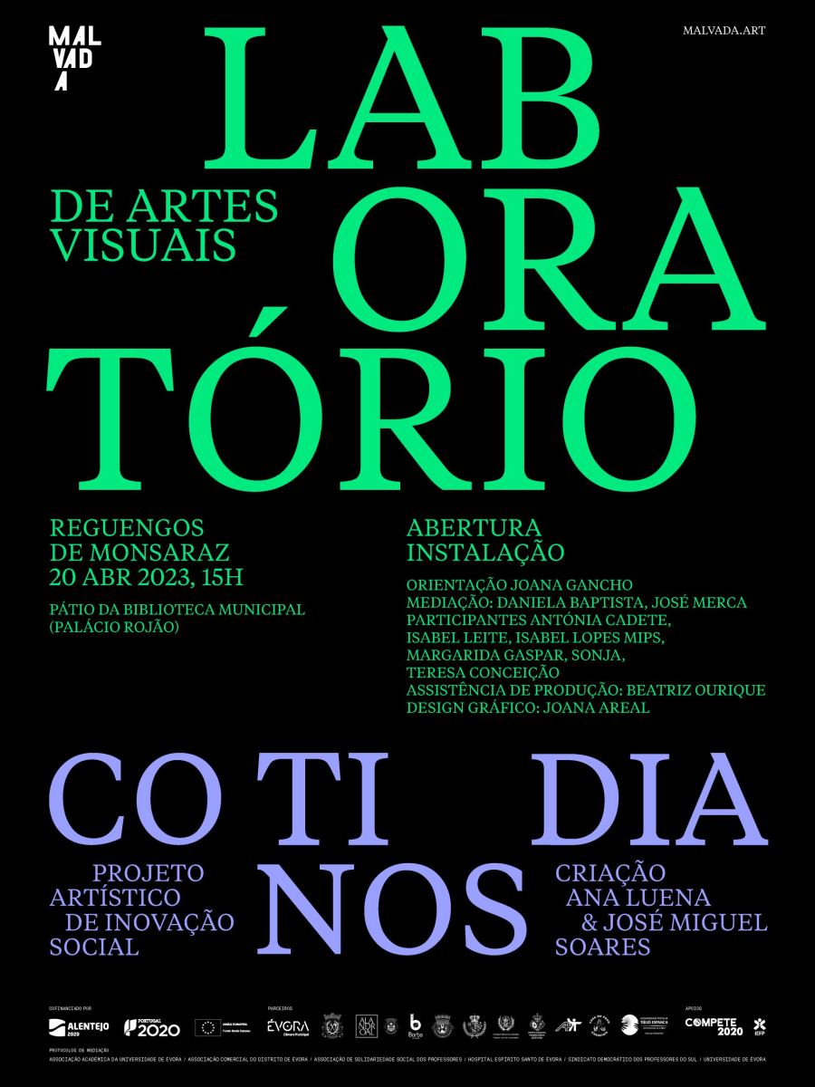 COTIDIANOS | Abertura da Instalação do Laboratório de Artes Visuais