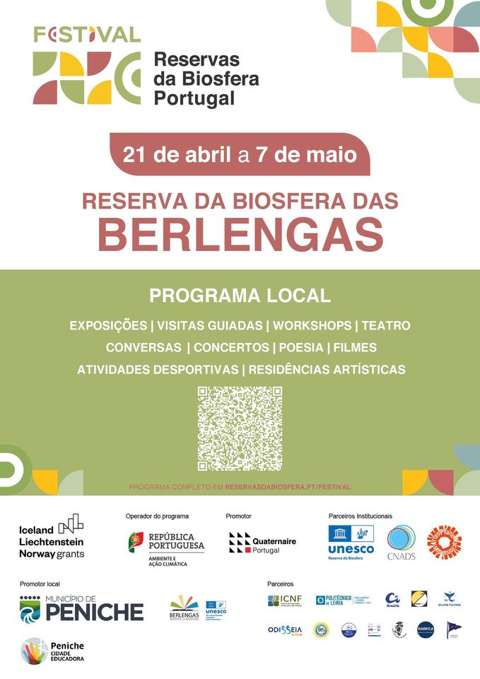 Festival Reservas da Biosfera de Portugal - Reserva da Biosfera das BERLENGAS // Programa Local